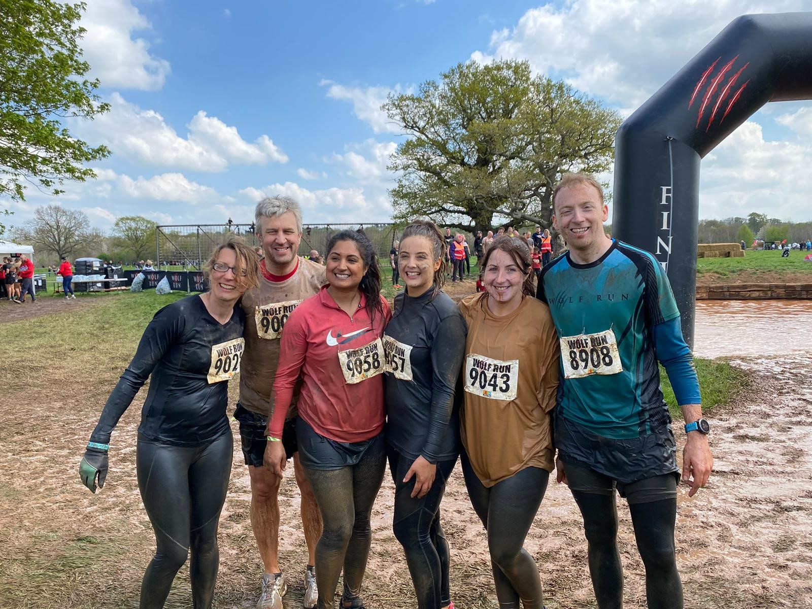 Accountants raise more than £1,000 with The Wolf Run challenge